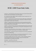 IICRC AMRT Exam Study Guide.