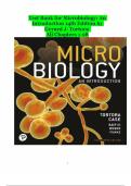 Test Bank for Microbiology: An Introduction 14th Edition by Gerard J. Tortora All Chapters 1-28