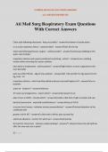 Ati Med Surg Respiratory Exam Questions With Correct Answers