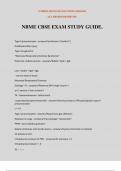 NBME CBSE EXAM STUDY GUIDE.