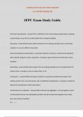 SFPC Exam Study Guide.