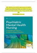 Test Bank for Psychiatric Mental Health Nursing: Concepts of Care in Evidence-Based Practice 9th Edition by Mary C. Townsend, Karyn I. Morgan |All Chapters, Year-2023/2024|