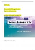 Test Bank - Henke's Med-Math Dosage-Calculation, Preparation, and Administration, 9th Edition (Buchholz, 2020), Chapter 1