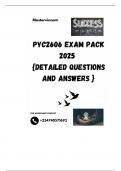 PYC2606 EXAM PACK 2025  {DETAILED QUESTIONS AND ANSWERS }