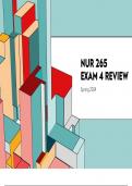 nur 265 exam 4 