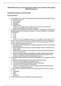 BIO 250 Microbiology Final Exam Questions With Correct Answers Latest Update 2024/2025 Graded A+