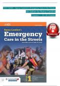 TEST BANK For Nancy Caroline’s Emergency Care in the Streets, 9th Edition by Nancy Caroline, Verified Chapters 1 - 53, Complete Newest Version