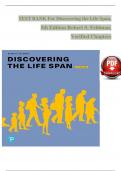 TEST BANK For Discovering the Life Span, 5th Edition Robert S. Feldman, Verified Complete Newest Version