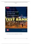 Test Bank for International Financial Management 9th Edition By Cheol Eun, Bruce Resnick All Chapters ; With Complete Solution.