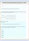 DISCOUNTED CASHFLOWS MODELLING EXAM WALL STREET PREP 2024