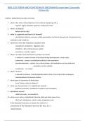 BIOL 225 FORM AND FUNCTION OF ORGANISMS exam tips Concordia University