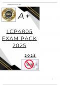 LCP4805 EXAM PACK 2025