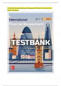 Test Bank for International Financial Management 10th Edition By Cheol Eun, Bruce Resnick  Isbn No: 9781264413096, All Chapters ||Complete A+ Guide