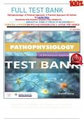     FULL TEST BANK Pathophysiology: A Practical Approach: A Practical Approach 4th Edition by Lachel Story    Questions And Answers (Answer Key) Graded A+     