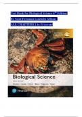 TEST BANK For Biological Science, 6th Edition (Scott Freeman, Lizabeth A. Allison ) | Verified Chapter's 1 - 54 | Complete