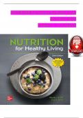 Nutrition For Healthy Living, 6th Edition TEST BANK by Schiff, Verified Chapters 1 - 13, Complete Newest Version