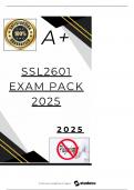 SSL2601 EXAM PACK 2025