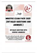 MNG3702 EXAM PACK 2025  {DETAILED QUESTIONS AND ANSWERS }