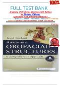           FULL TEST BANK Anatomy of Orofacial Structures 8th Edition by Richard W Brand  Questions And Answers Graded A+     