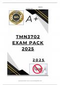 TMN3702 EXAM PACK 2025