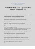 UMN BIOC 3021: Exam 3 Questions And Answers (Guaranteed A+)