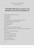 UMN BIOC 3021 Exam 2 (Lectures 7-12). Questions And Answers (Guaranteed A+)