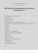 BIO 202 Final Exam Questions And Answers (Guaranteed A+)