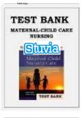 Test Bank for Maternity Newborn and Women’s Health Nursing: A Case-Based Approach 2nd Edition by: O’Meara. Newest Edition 2024