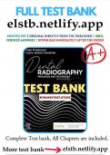 TEST BANK FOR Radiation Physics Iannucci: Dental Radiography, 6th Edition QUESTIONS AND ANSWERS