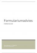 Formulariumadvies Reumatoïde Artritis