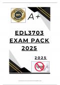 EDL3703 EXAM PACK 2025