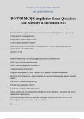 INF3705 MCQ Compilation Exam Questions And Answers (Guaranteed A+)