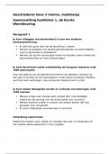 Geschiedenis Samenvatting - Eerste Wereldoorlog (h1)