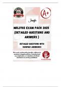 MRL3702 EXAM PACK 2025  {DETAILED QUESTIONS AND ANSWERS }