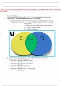   WGU AOA2 JZM3 TASK 3 DISCRETE MATHEMATICS|LATEST UPDATE WITH COMPLETE SOLUTION