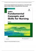 TEST BANK FOR DEWITS FUNDAMENTAL CONCEPTS AND  SKILLS FOR NURSING 5THEDITION BY WILLIAMS