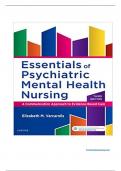 Essentials of Psychiatric Mental Health Nursing 3Edition