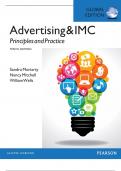 Advertising & IMC Principles and Practice TENTH edition