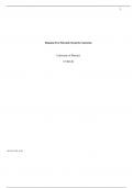 1  Reasons For Network Security Concerns  University of Phoenix CYB/120  06:52:50 GMT -05: