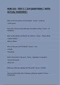 NUR 223 - TEST 1 (NUR 223 - TEST 1 (-INTRO TO MENTAL HEALTH NURSING -SURVIVORS OF ABUSE AND NEGLECT -ANGER AND AGGRESSION -DEPRESSIVE DISORDERS -SUICIDE PREVENTION -THERAPIES -WORKING WITH GROUPS, FAMILIES, SPIRITUALITY, AND CULTURAL ISSUES) | 229 QUESTIO