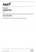 ACTUAL AQA A LEVEL 2024 CHEMISTRY A LEVEL PAPER 3 WITH MARK SCHEME