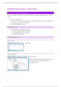 samenvatting werkcolleges data