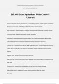 BL300 Exam Questions With Correct Answers