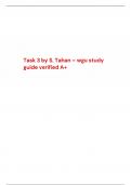 Task 3 by S. Tahan – wgu study guide verified A+