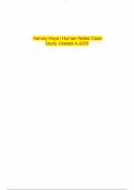 Harvey Hoya i Human Notes Case Study Graded A 2025