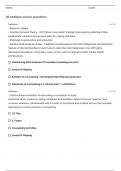 COUNSELING PSYCHOLOGY- PERSONAL AND PROFESSIONAL ASPECTS OF COUNSELLING - UNIT -2 QUESTIONS WITH 100% ACTUAL CORRECT ANSWERS | VERIFIED | LATEST UPDATE 