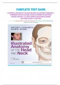 COMPLETE TEST BANK ILLUSTRATED ANATOMY OF THE HEAD AND NECK 5TH EDITION BY MARGARET J. FEHRENBACH RDH MS (AUTHOR), SUSAN W. HERRING PHD (AUTHOR)| VERIFIED CHAPTERS 1-12| WITH COMPLETE QUESTIONS & VERIFIED SOLUTIONS| RATED A+| 2024-2025