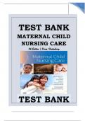 TEST BANK FOR MATERNAL CHILD NURSING CARE  7THEDITION BY SHANNON E. PERRY,MARILYN J.HOCKEN BERRY, MARY CATHERINE CASHION CHAPTER 1- 50COMPLETE GUIDE LATEST UPDATE