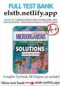 Solutions manual for brock biology of microorganisms 16th edition madigan