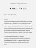 PL500 Exaam Study Guide.